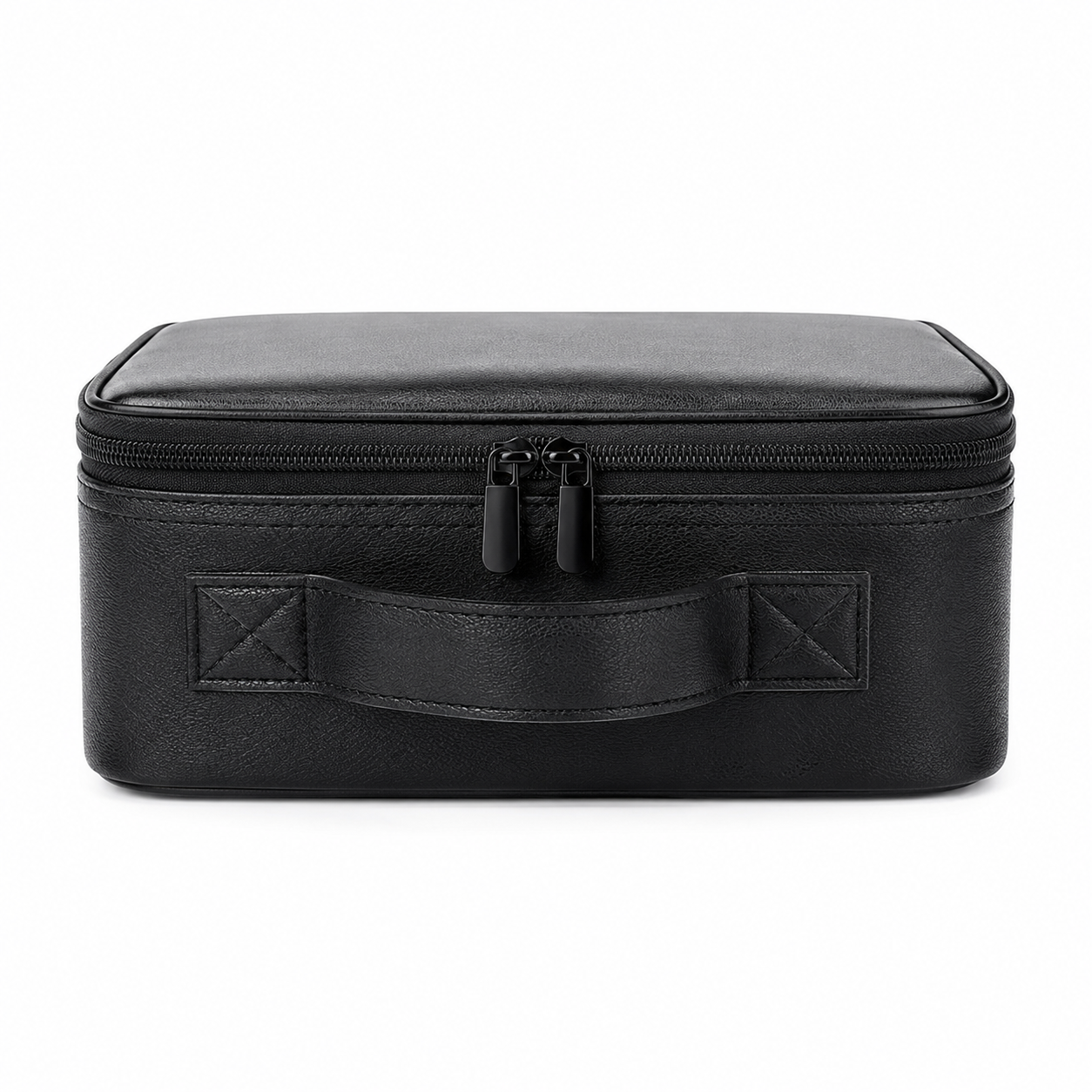 Mini Vanity Organizador con Espejo LED Recargable