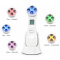Dispositivo Facial 5 en 1 | Radiofrecuencia + LED + Microcorriente EMS